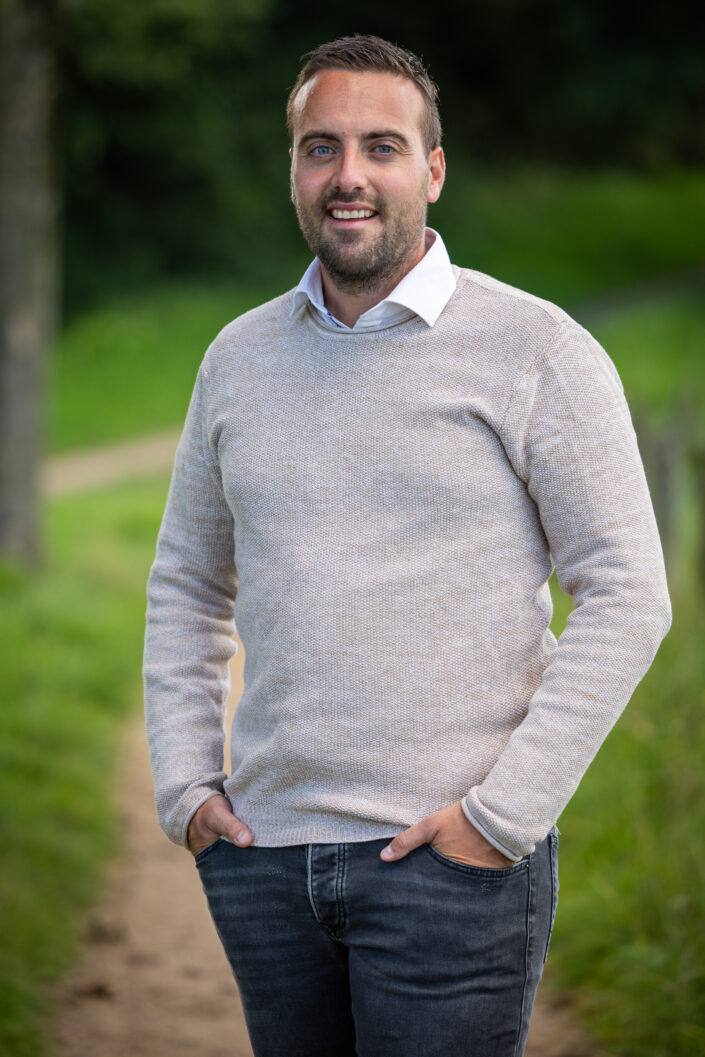 Portret in de natuur