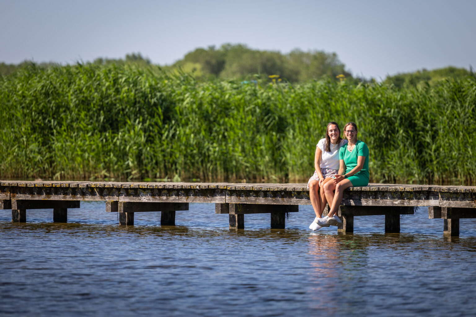 Gezinsshoot buiten
